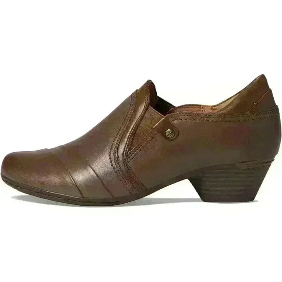 New! Cobb Hill Women's Laurel Slip-on Pump in Bark Leather Size 9.5 MSRP $130 - Picture 3 of 11